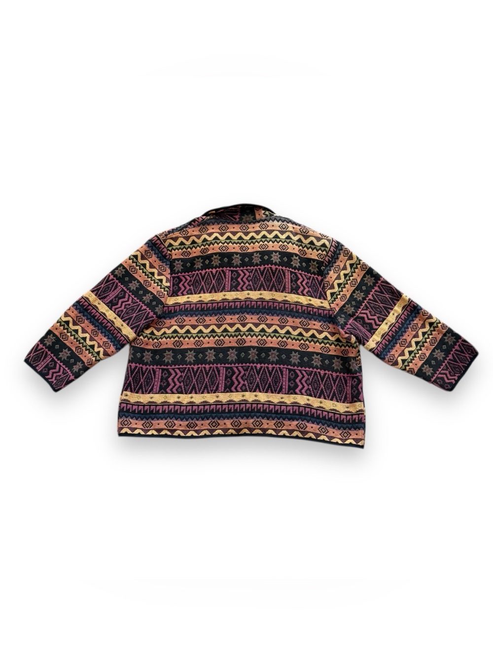 Vintage Capistrano Sport Southwestern Tapsetry Jacket Size 3X Western Rodeo - Picture 2 of 4